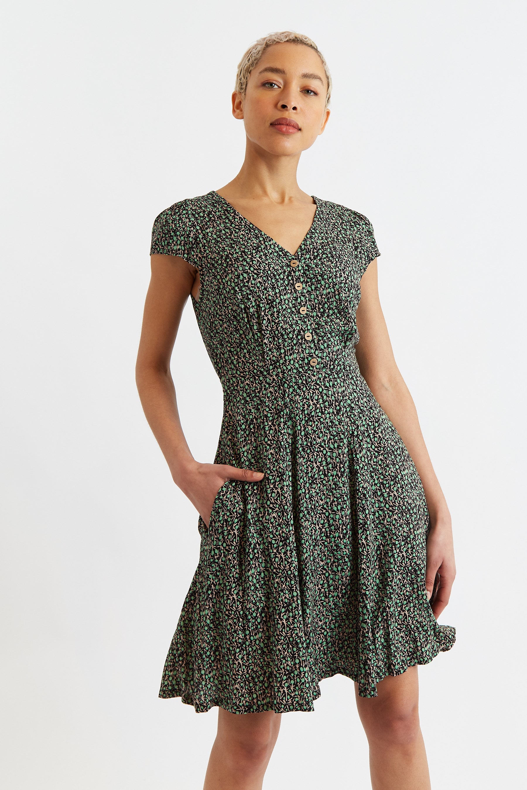 Fitted 2024 tea dress