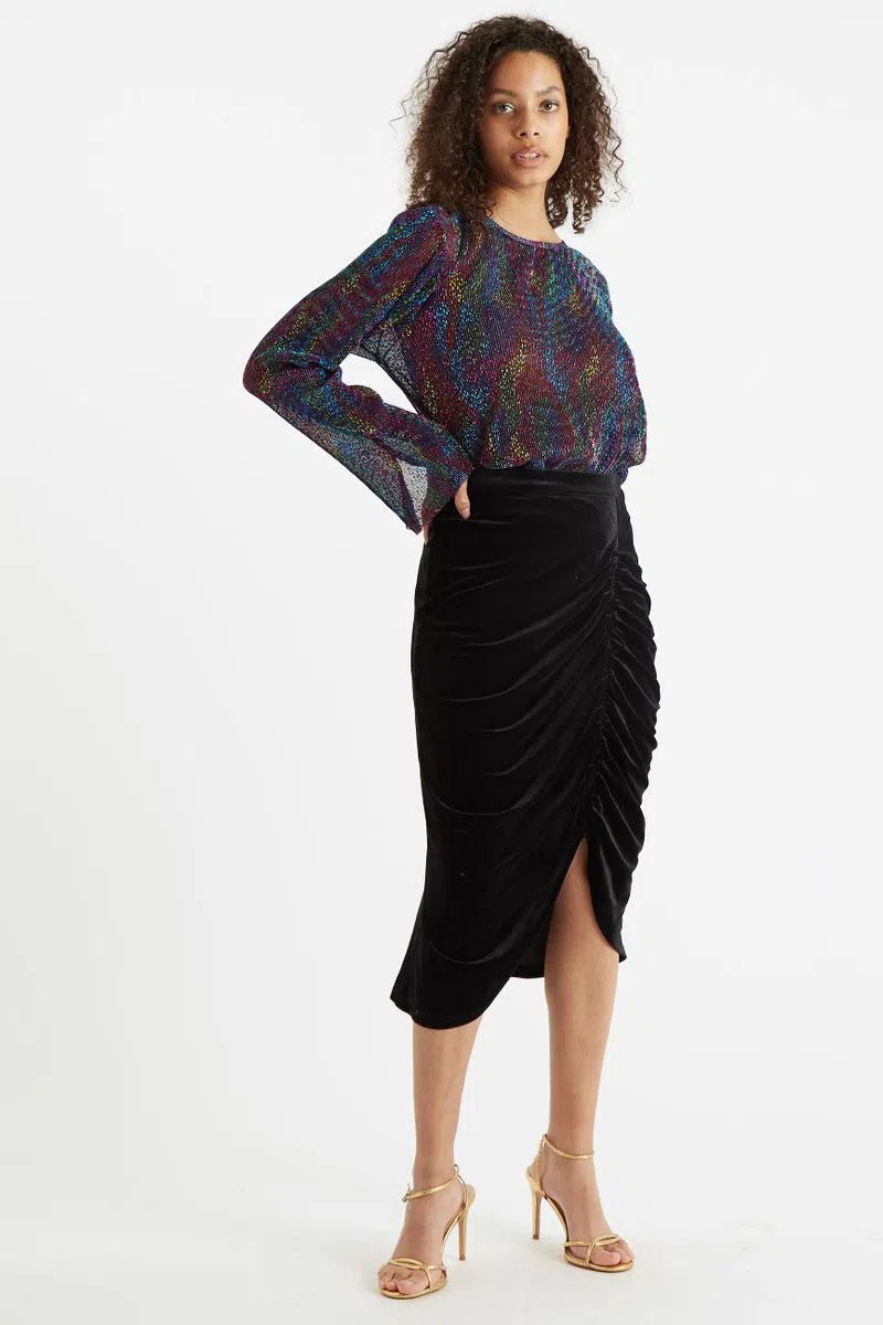 Velvet 2024 ruched skirt