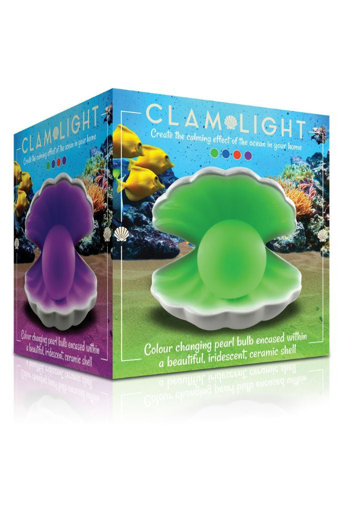 Clam Changing Colour Light