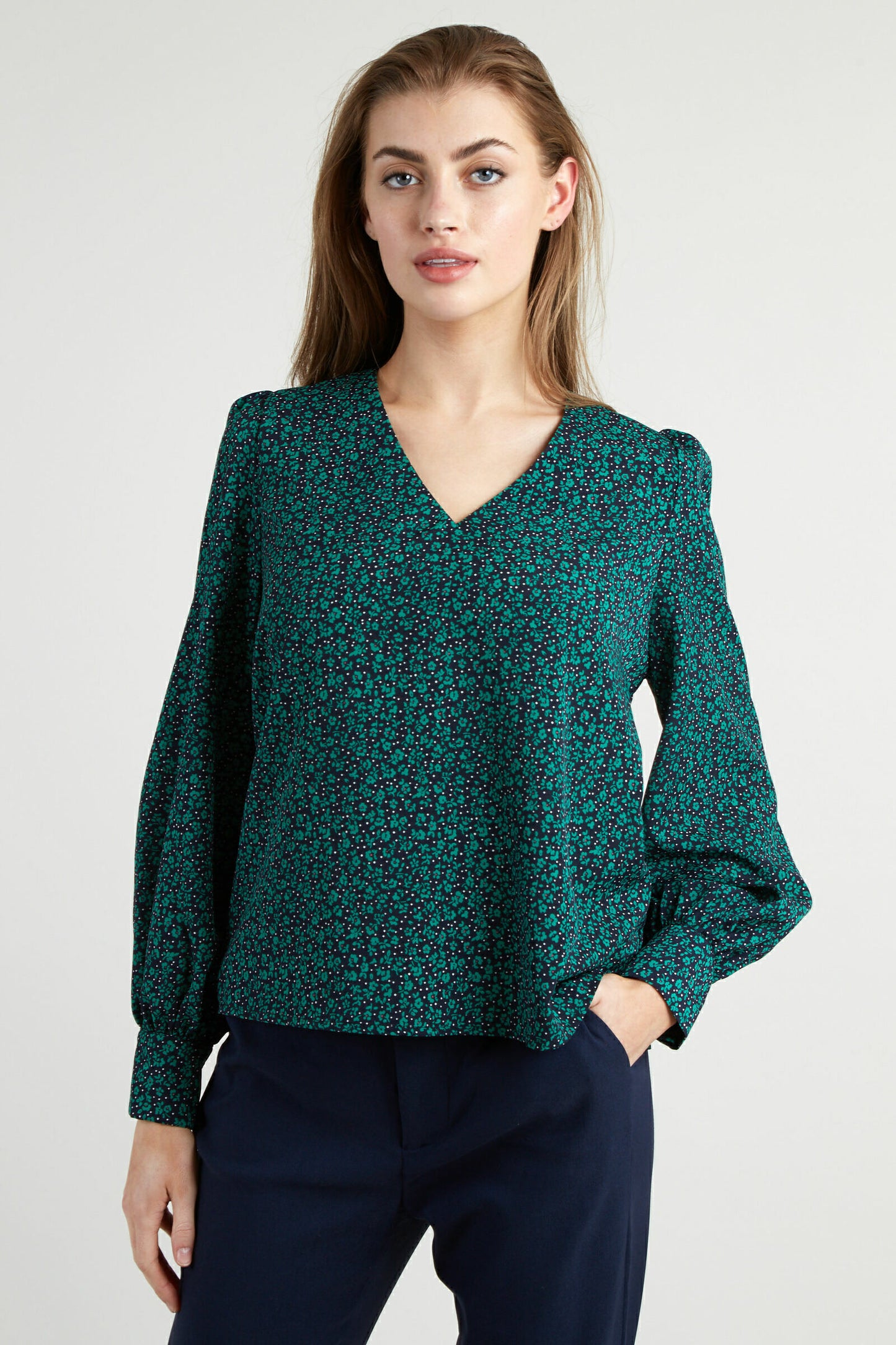 Louche Bindy Lucky Flowers Blouse