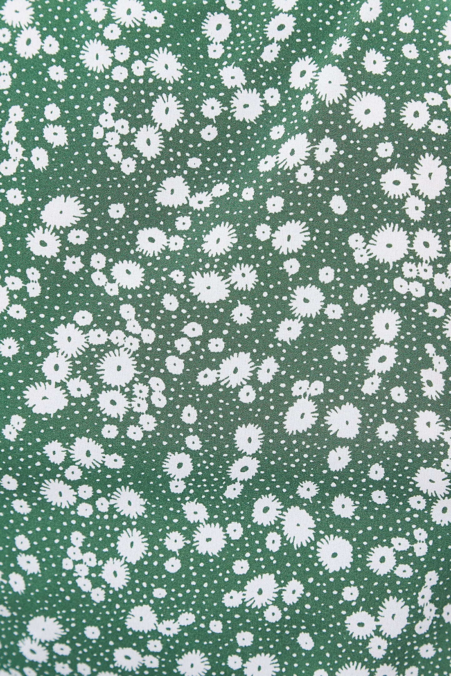 Cathleen Green Flower Dot Tea Dress