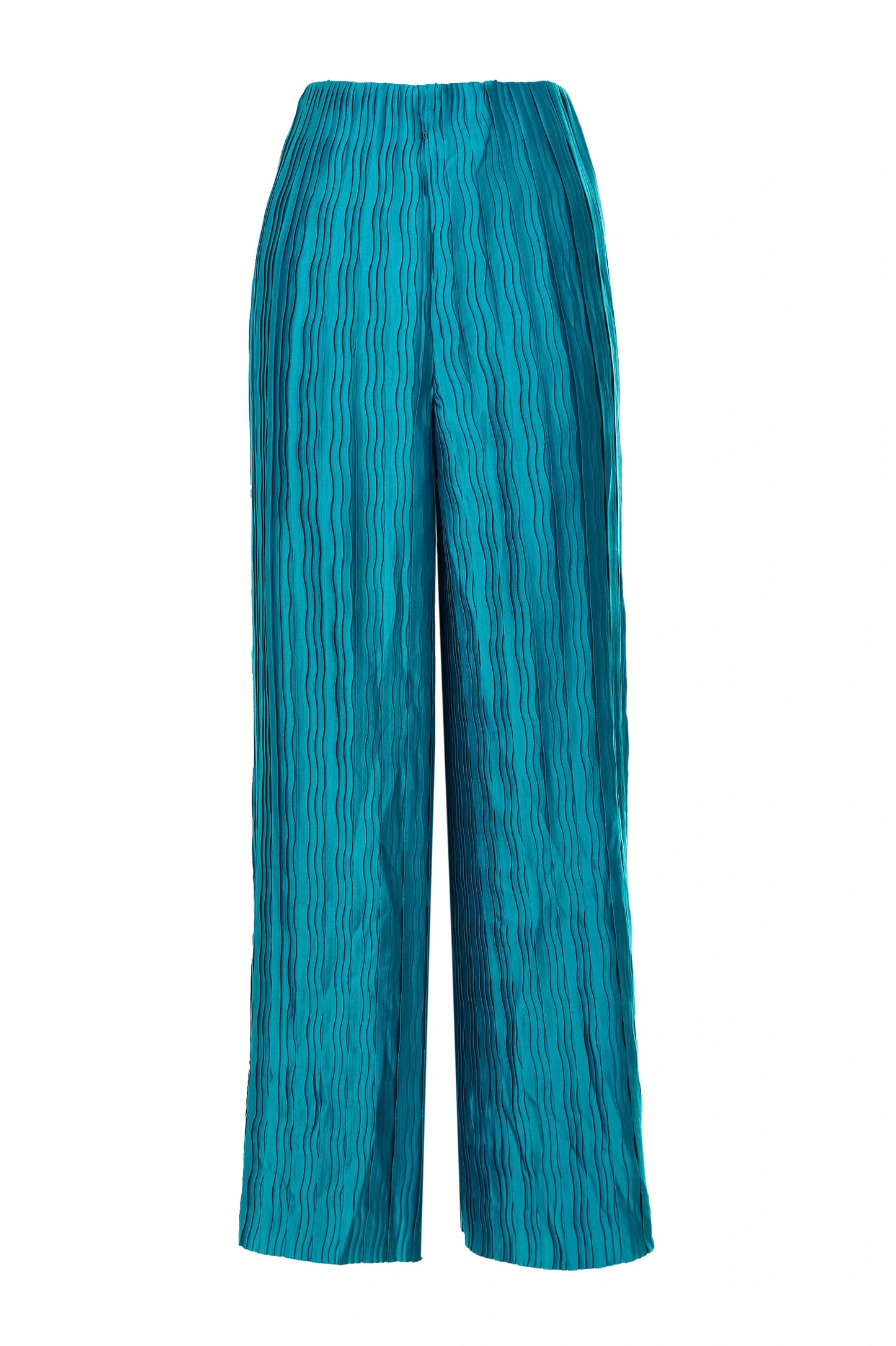 Clothide Pleat Surprise Trousers - Petrol