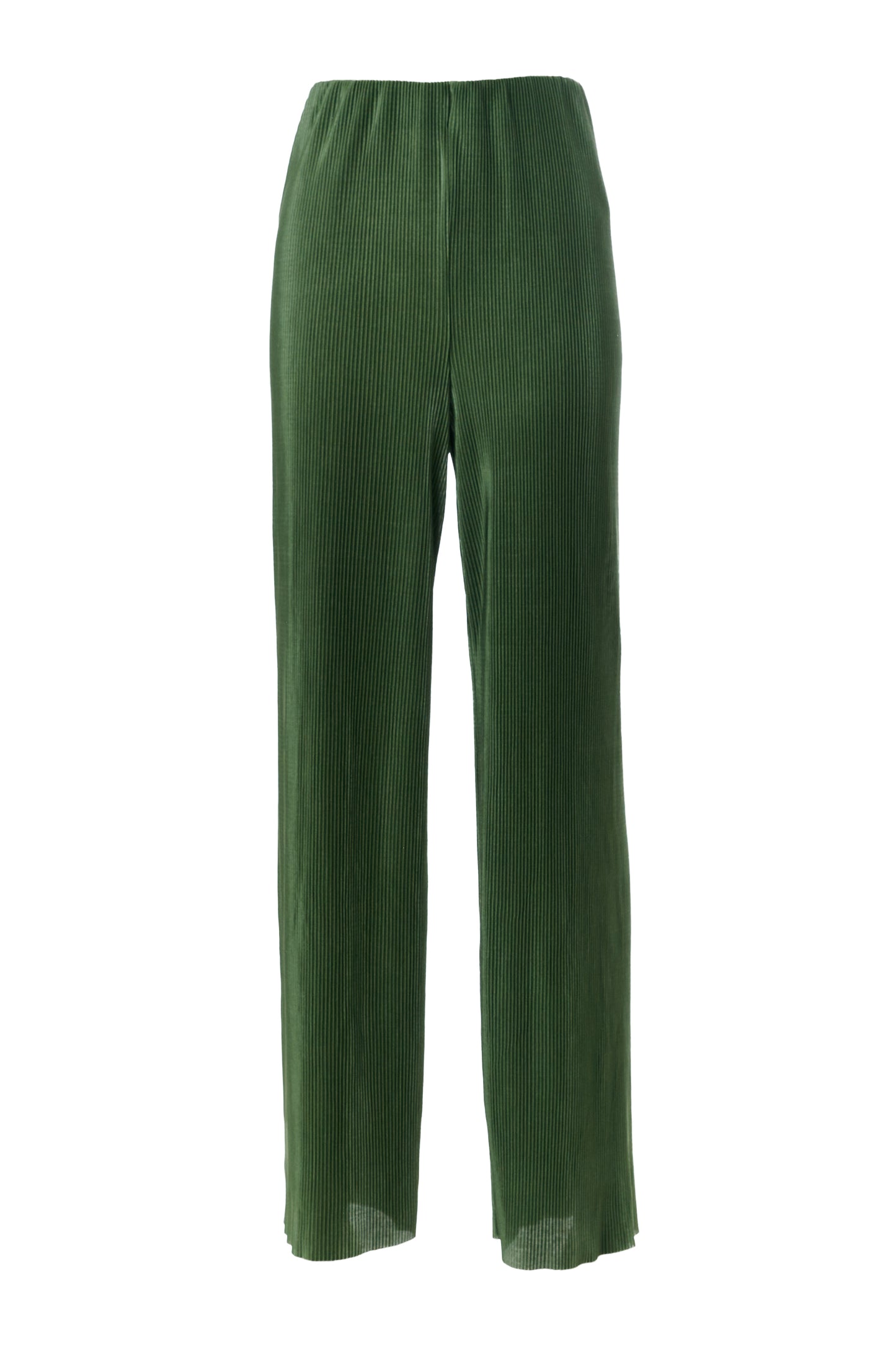 Clothide Pleated Wide Leg Trousers - Sage