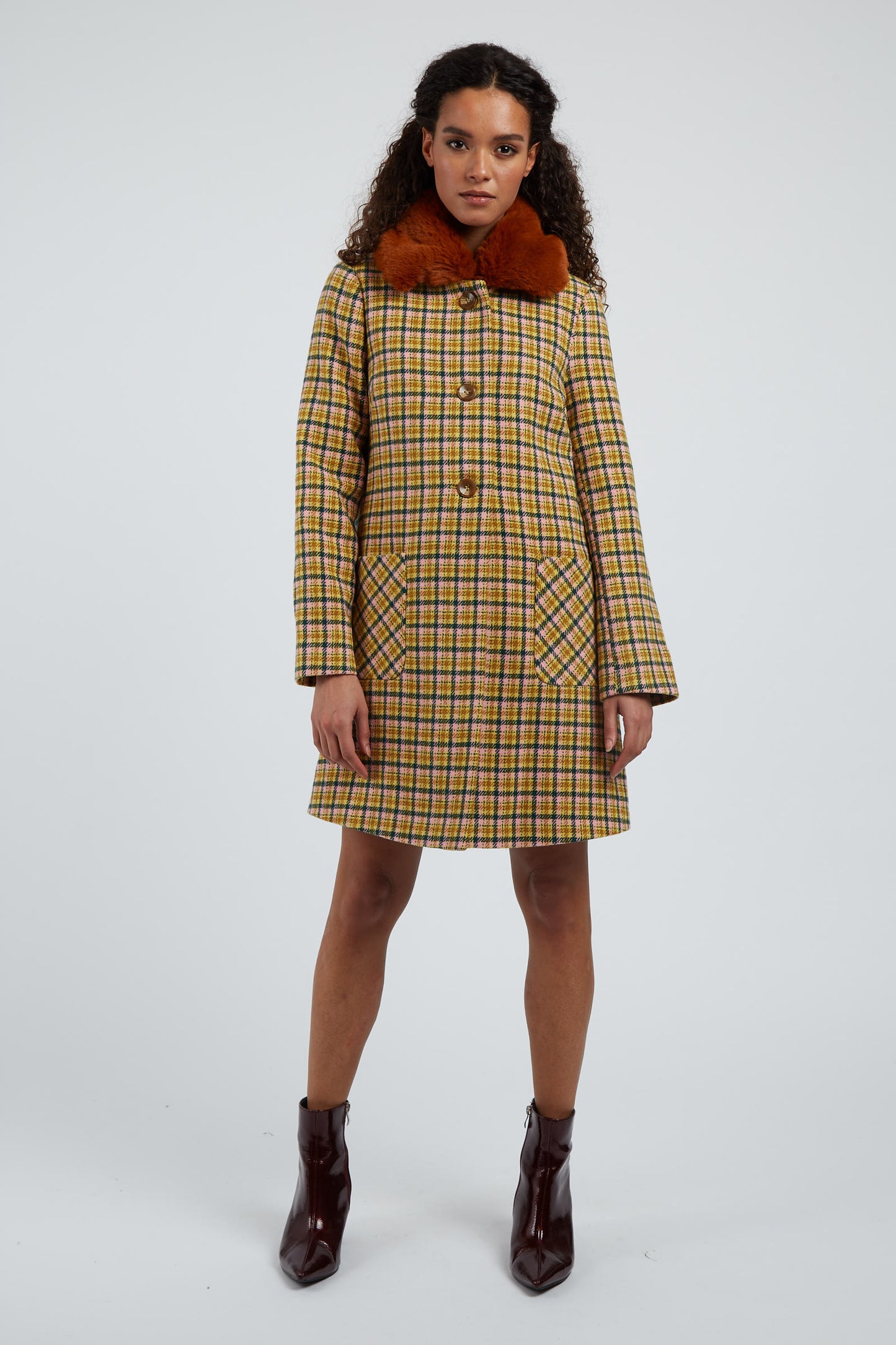 Dryden Modern Tartan Coat