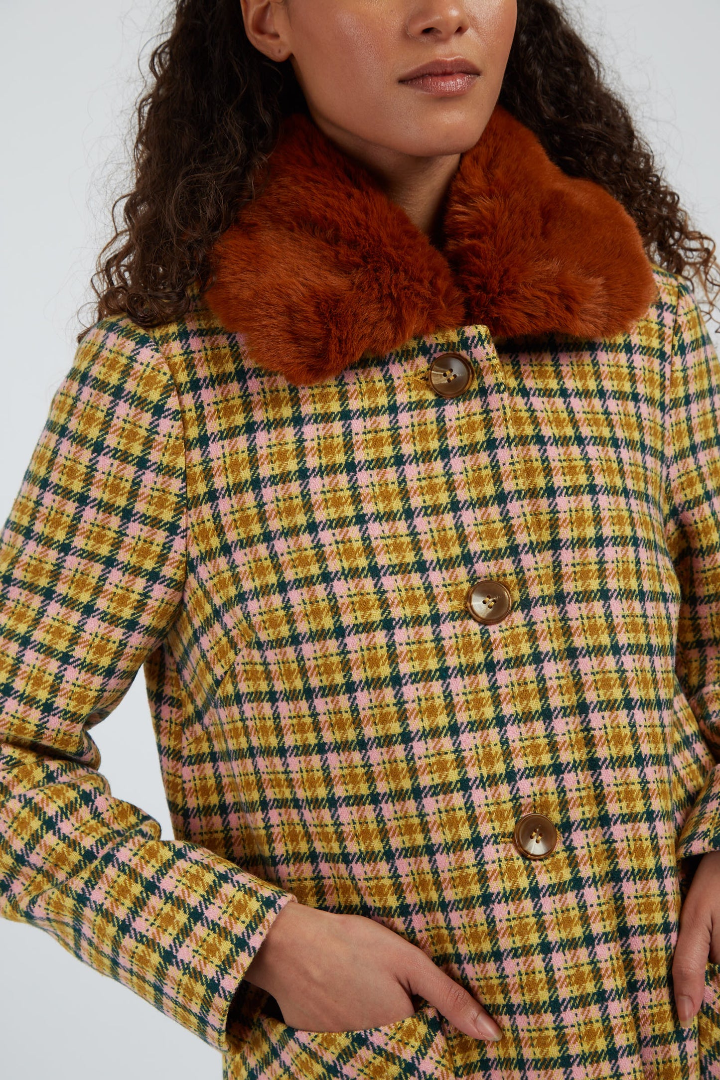 Dryden Modern Tartan Coat