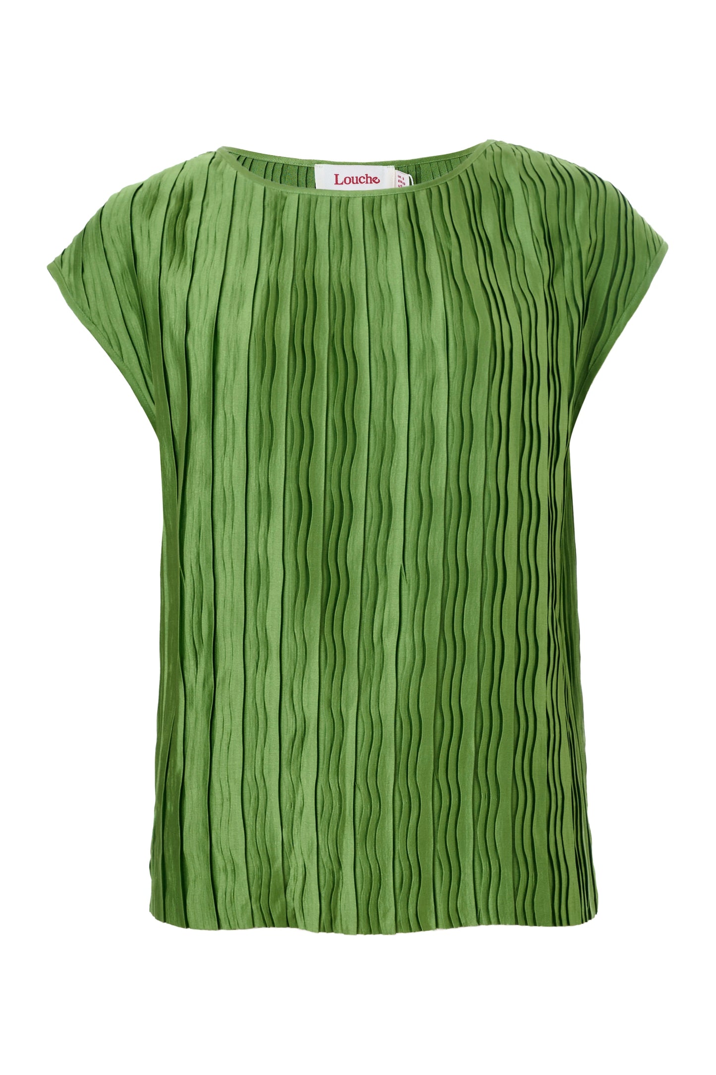 Korine Pleat Surprise Top - Fern