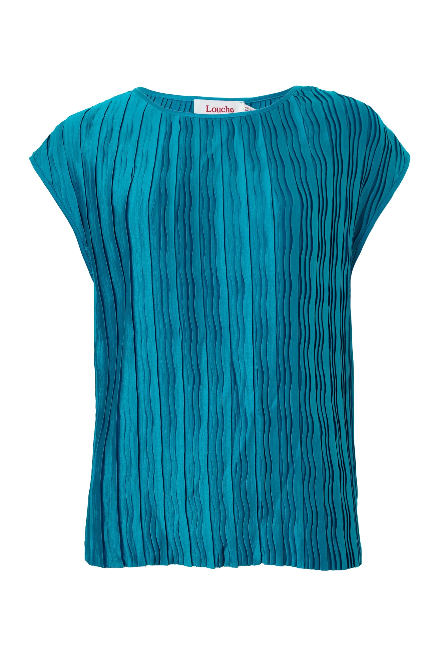 Korine Pleat Surprise Top - Petrol