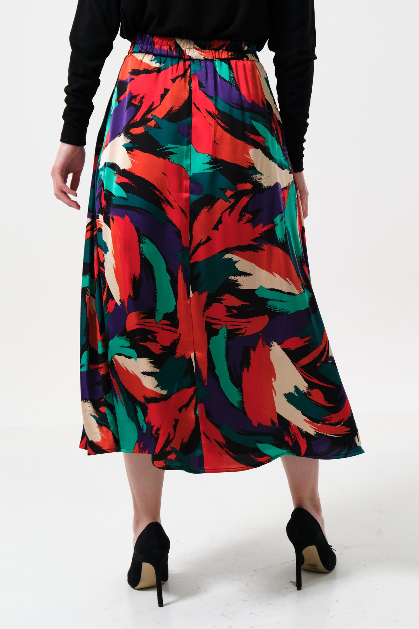 Lizea Hofmann Print Midi Skirt