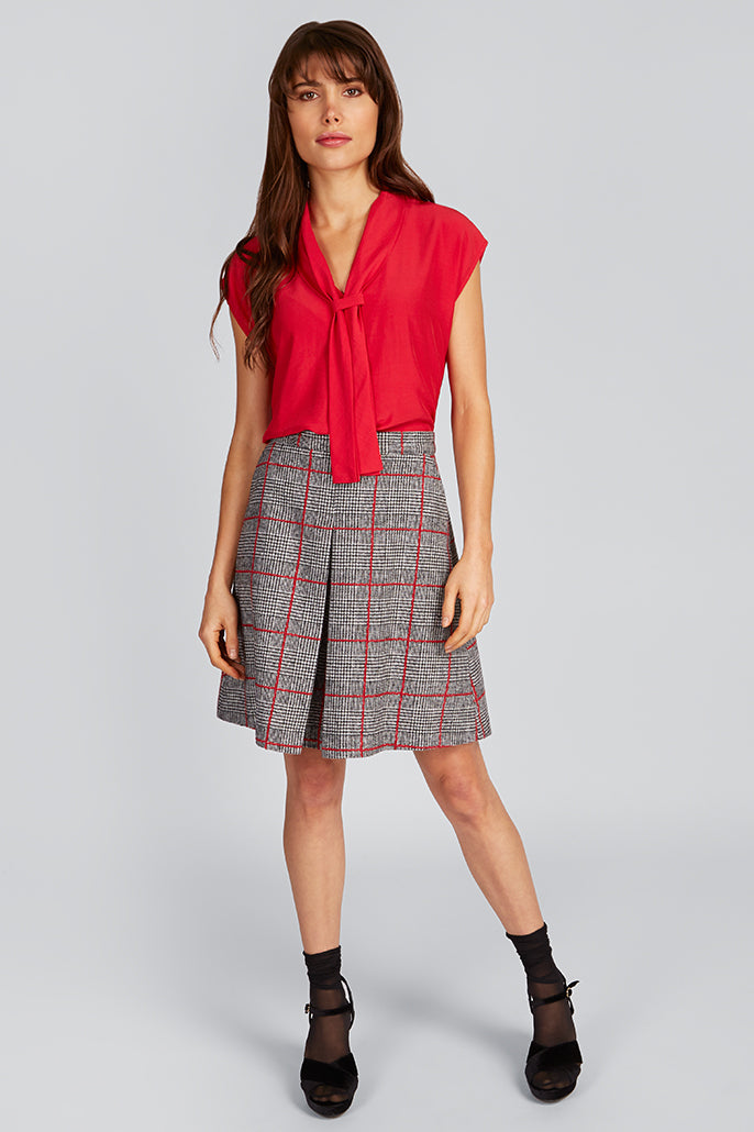 Lamont Check Mini Skirt