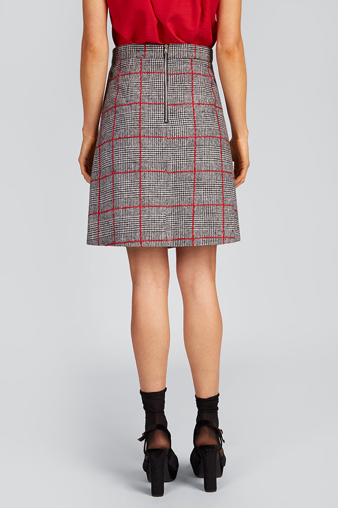 Lamont Check Mini Skirt