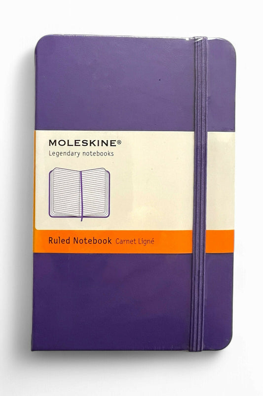 Moleskine Pocket Ruled Notebook - Purple