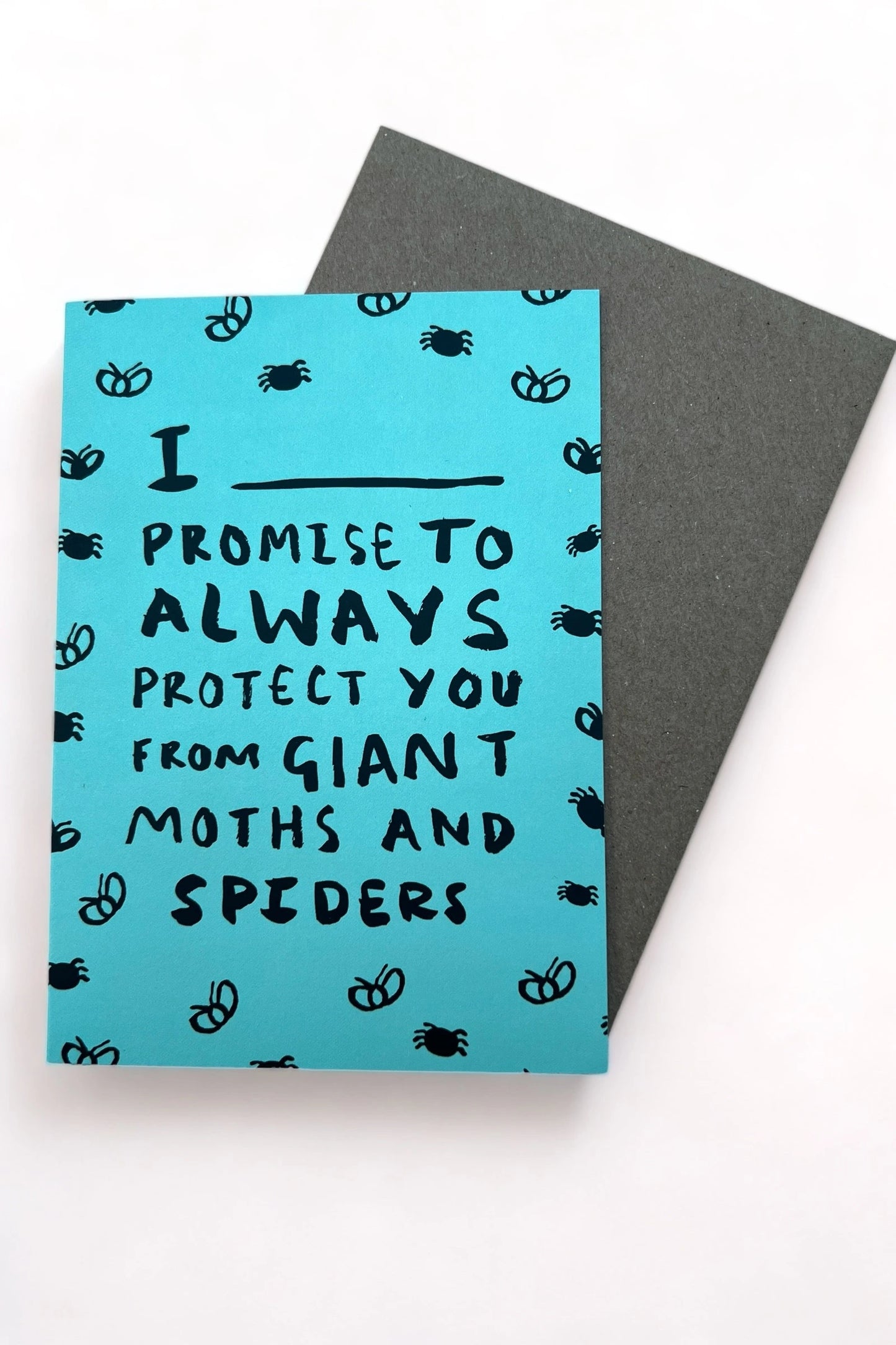 Giant Moth Valentine's Card