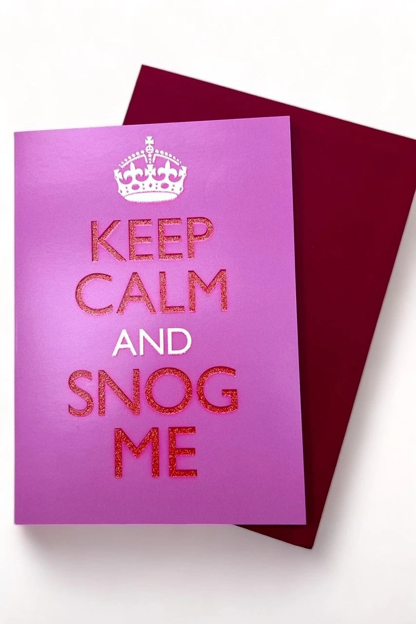 Snog Me Valentine's Card