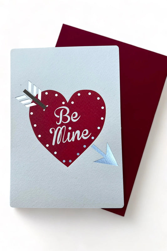 Be Mine Valentine's Card