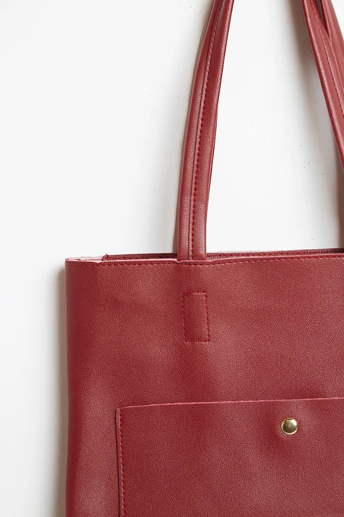 Rusty Red Tote Bag