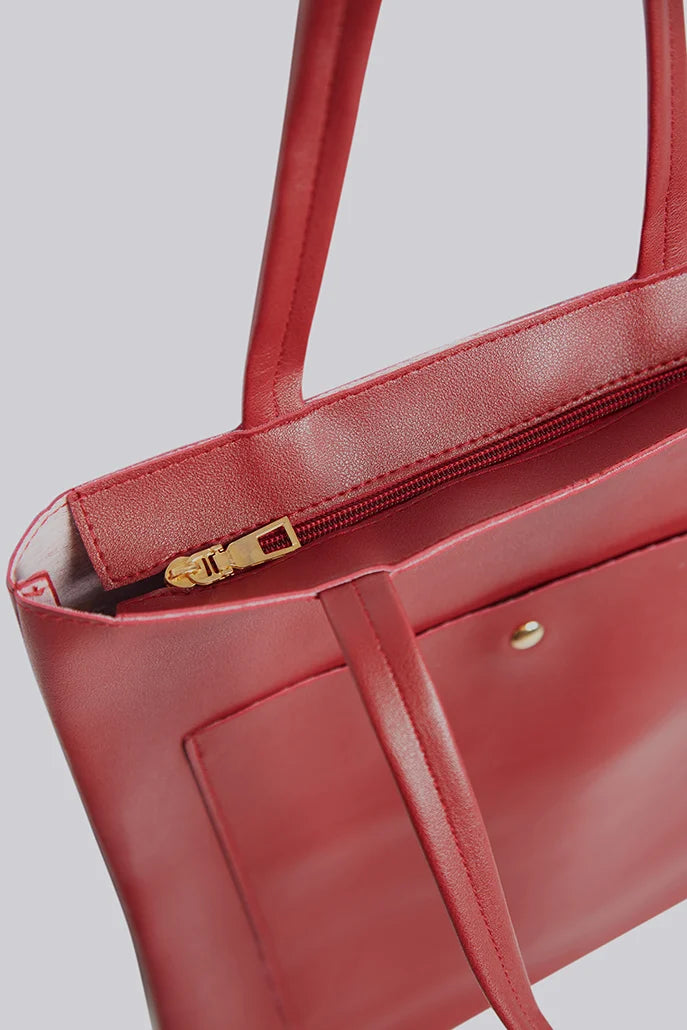 Rusty Red Tote Bag