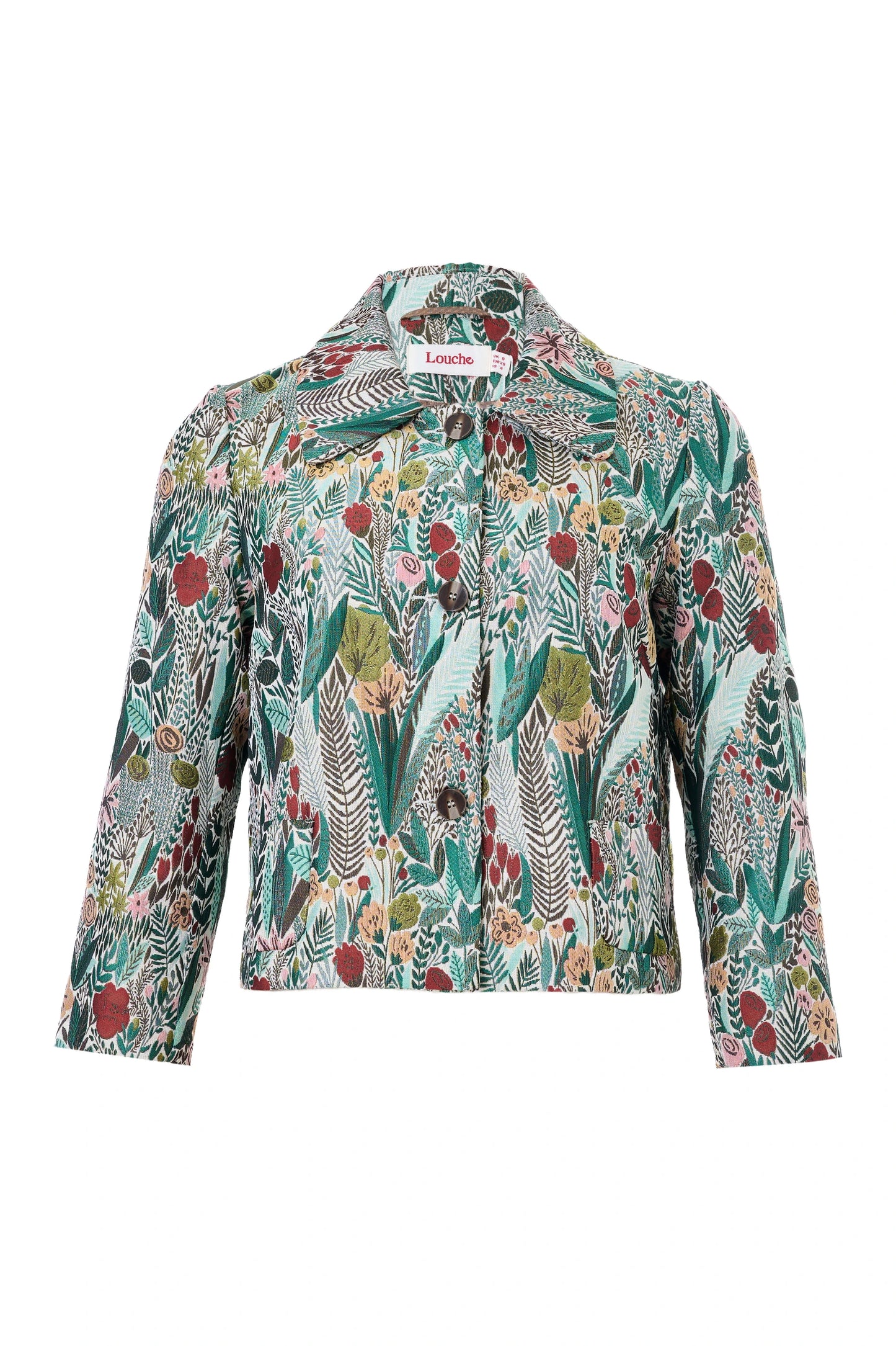 Salut Jungle Jacquard Jacket - Green