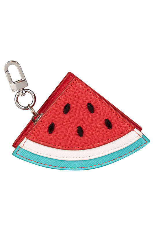 Winnie Watermelon Zip Clip Purse