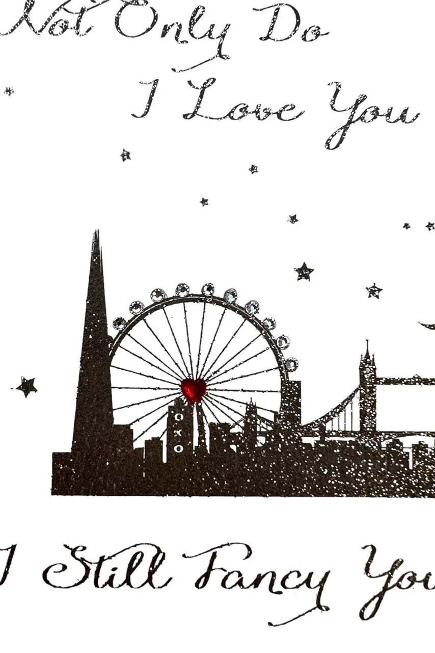 I Fancy You Big Time Valentine's Card