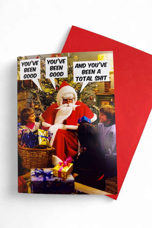 You've Been Good Santa Christmas Card