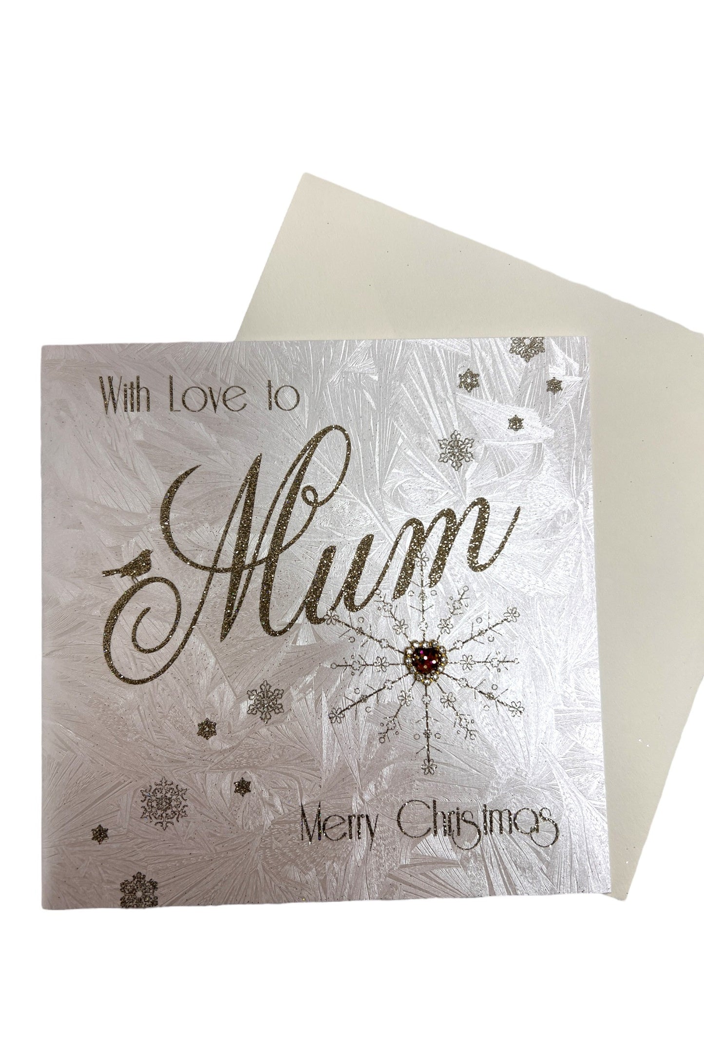 With Love to Mum Christmas Card