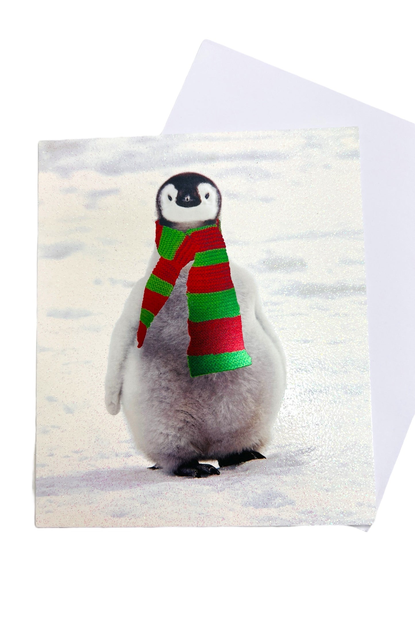 Cosy Penguin Christmas Card