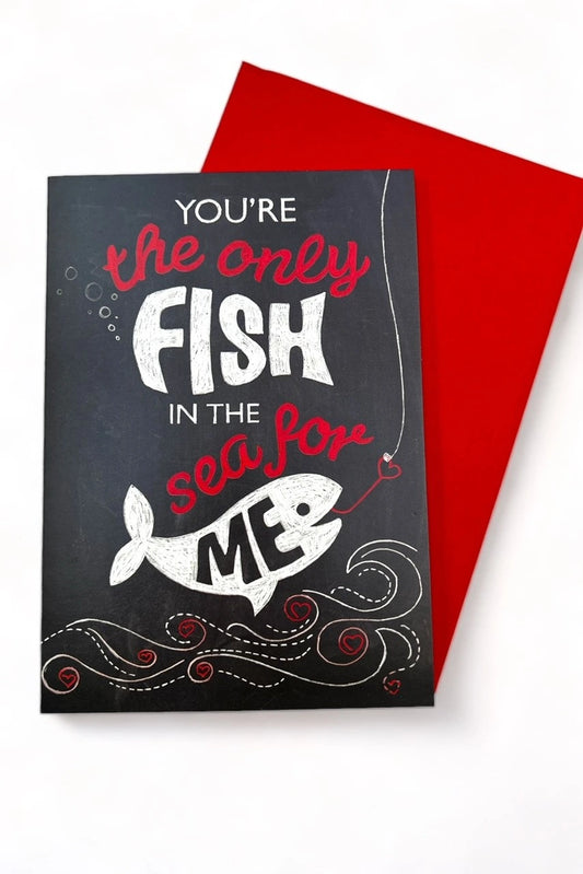 The Only Fish in the Sea Valentine's Card