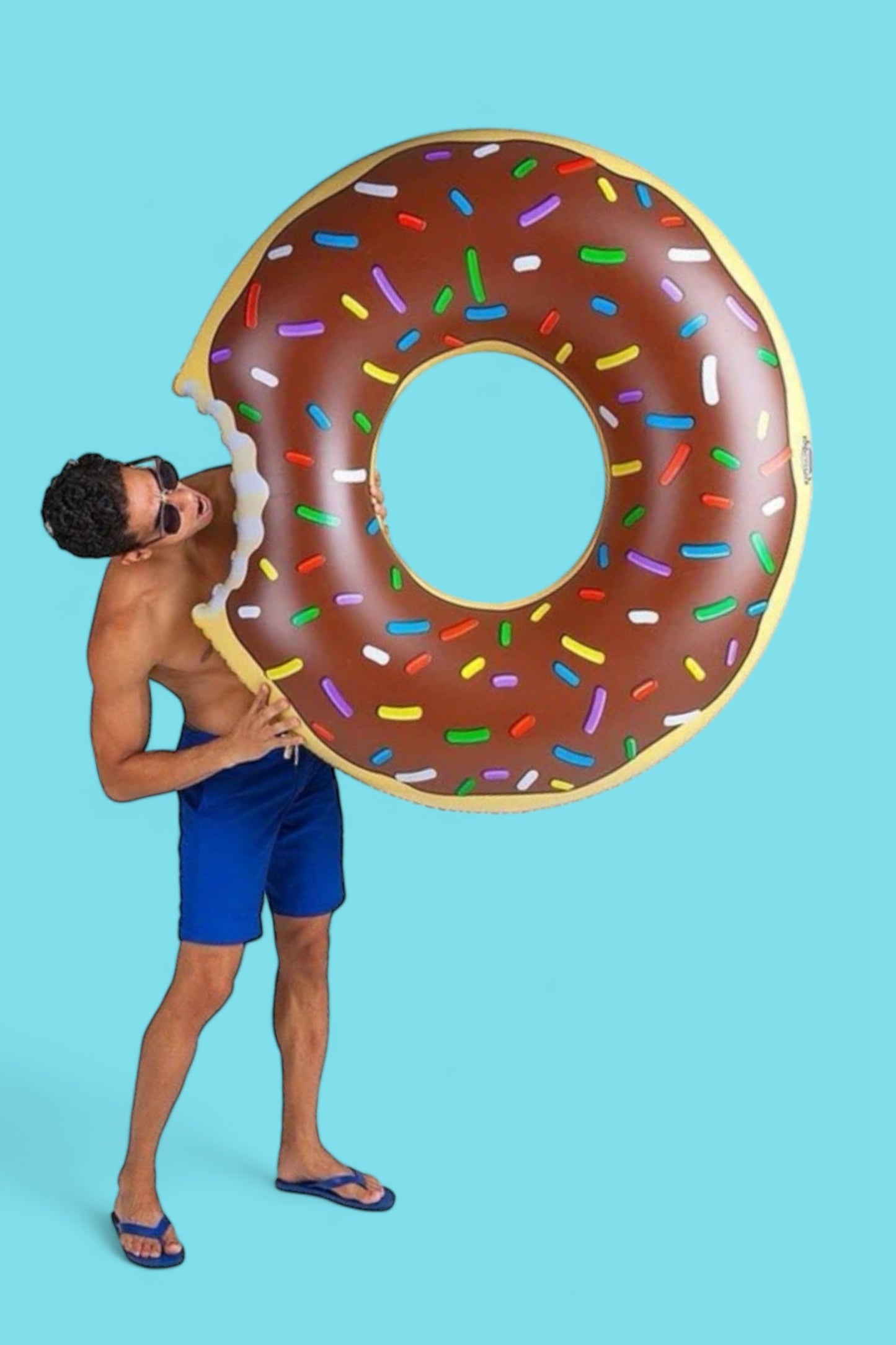 Giant Donut Pool Float