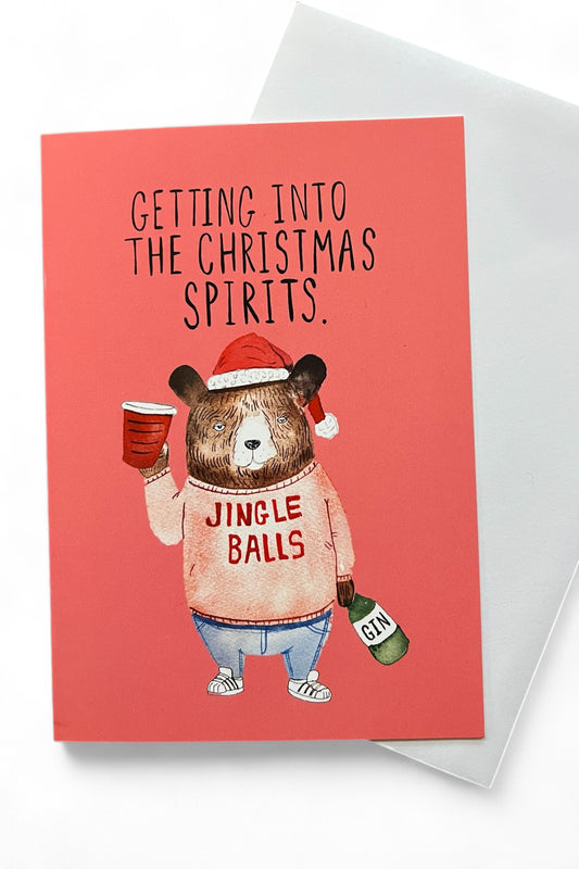 The Christmas Spirits Card