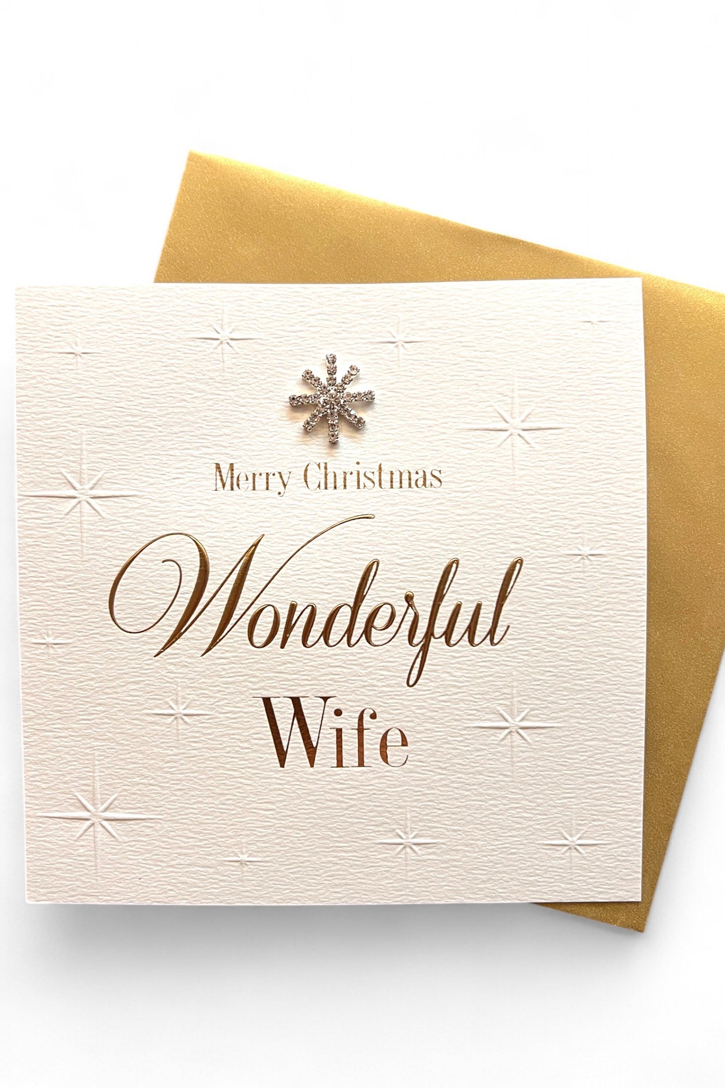 Merry Christmas Wonderful Wife Card