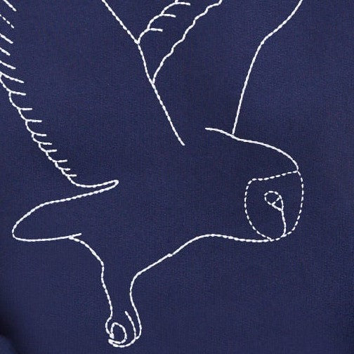 Jan Owl Embroidered Sustainable Sweatshirt