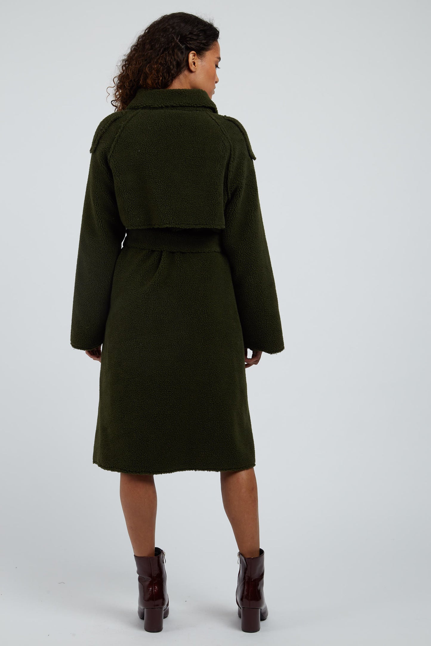 Laurent Borg Coat - Green