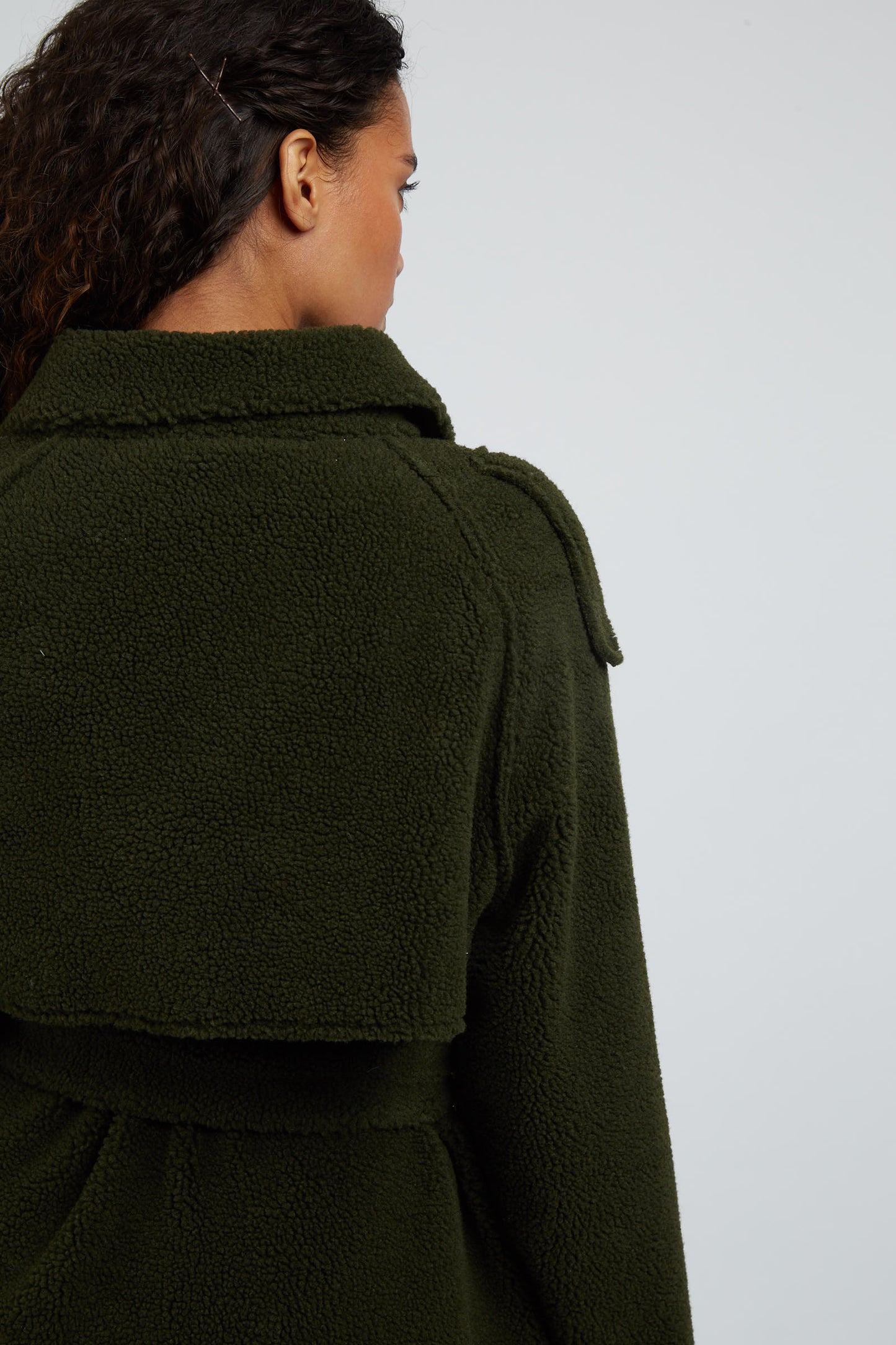 Laurent Borg Coat - Green