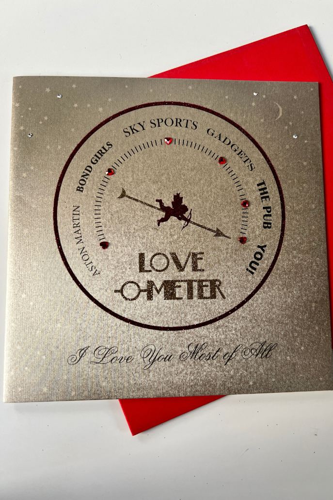 Love-O-Meter Valentine's Card